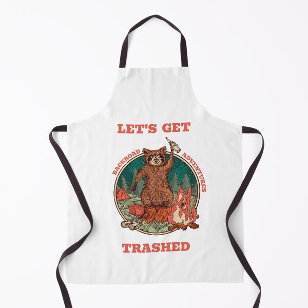 Item preview, Let's Get Trashed Funny Raccoon  designed and sold by The Jackalope.