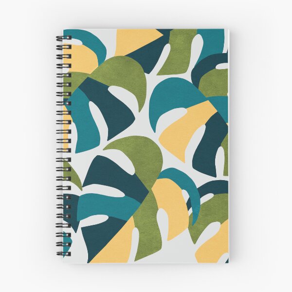 Item preview, Monstera Palm Print Green and Blue designed and sold by Blue-Banana.