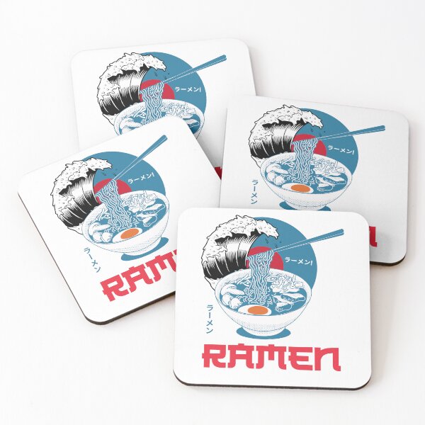 Item preview, The Ramen Wave of Japan designed and sold by raccoonbox.
