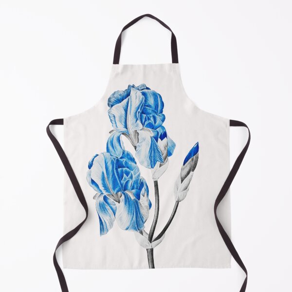 Item preview, Iris Pallida Flowers, Alternative Illustration - Blue and Grey Rose designed and sold by DaphneKstudio .