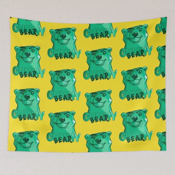Item preview, Green Gummy bear designed and sold by Martzart.