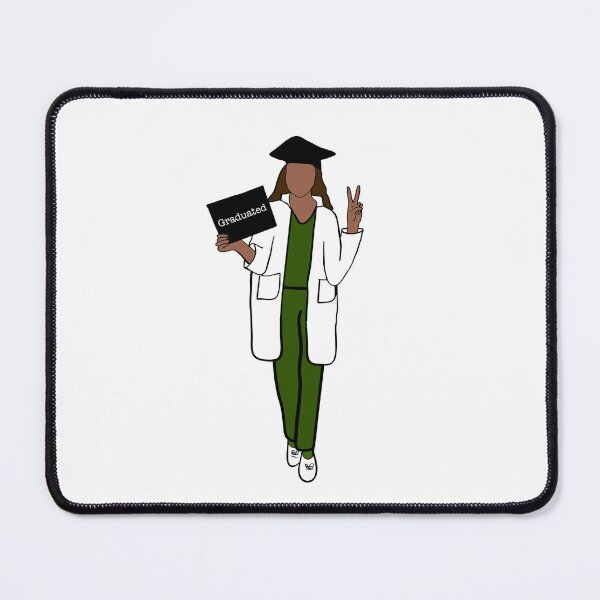 Item preview, Girl Graduation white coat peace designed and sold by Mermaidssparkle.