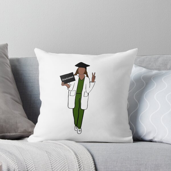 Item preview, Girl Graduation white coat peace designed and sold by Mermaidssparkle.