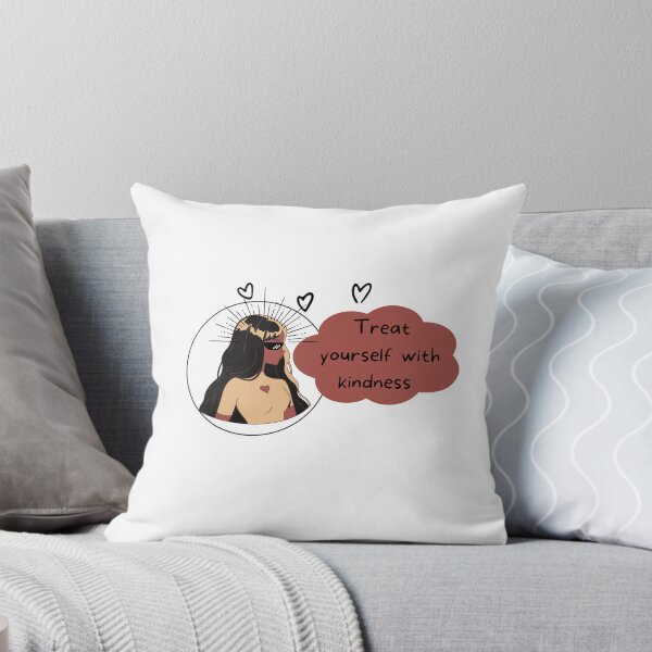 Item preview, “Treat yourself with kindness” designed and sold by tulipsdesigns.