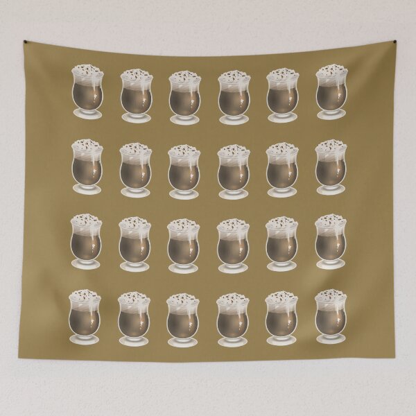 Item preview, Frothy Coffee All Over designed and sold by janraydesigns.