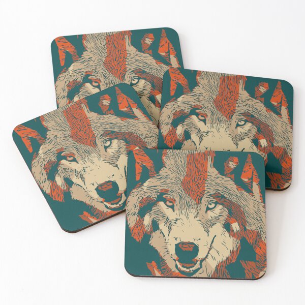Item preview, Wolf designed and sold by lumen2a.