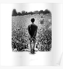 OASIS AT KNEBWORTH - posterized image. ICONIC Poster