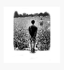 OASIS AT KNEBWORTH - posterized image. ICONIC Photographic Print