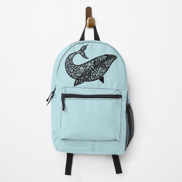 Item preview, Whale Boho Floral designed and sold by NobleForte.