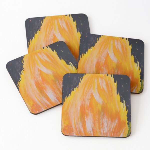 Item preview, Abstract flames from the black designed and sold by Rebekah Gavra.
