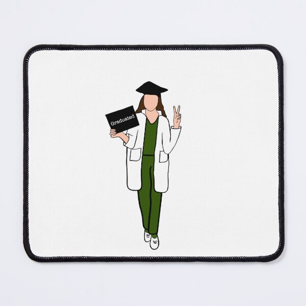 Item preview, Graduation white coat peace sign designed and sold by Mermaidssparkle.