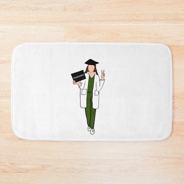 Item preview, Graduation white coat peace sign designed and sold by Mermaidssparkle.