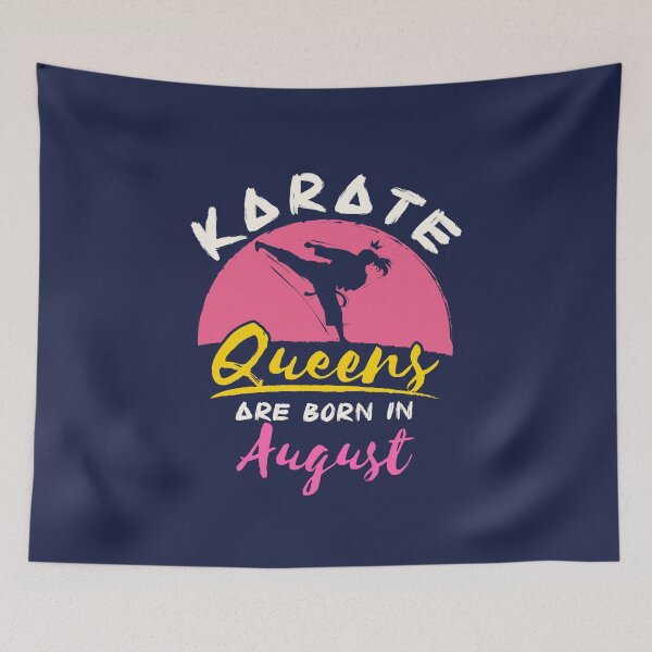 Item preview, Karate Birthday Women Girls Queens Born in August designed and sold by jaygo.
