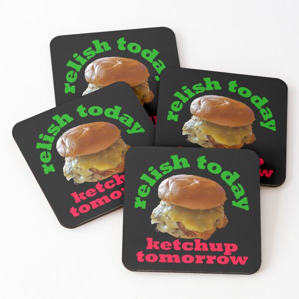Item preview, Relish Today Ketchup Tomorrow Double Stack Cheeseburger designed and sold by ellenhenry.