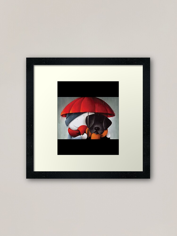 Thumbnail 2 of 7, Framed Art Print, Dough Hyde Showered With Love designed and sold by SassyPantsTees.