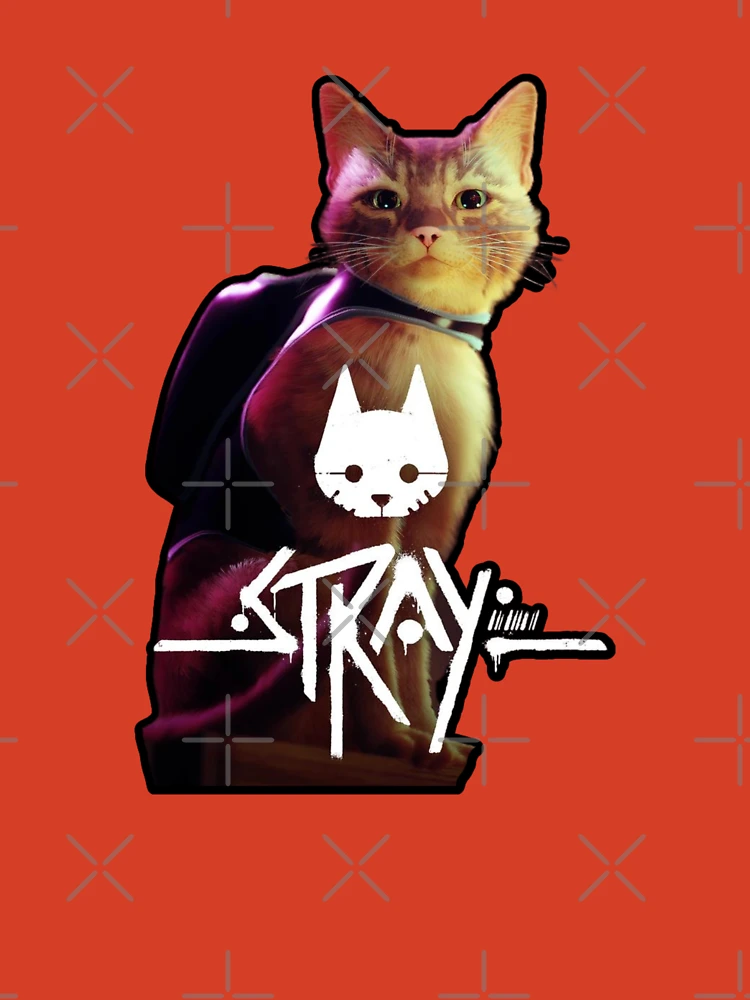 Stray Cat Game ,stray logo Art Board Print for Sale by Zoon-shop