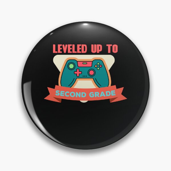 Item preview, Leveled up to Second grade - Back to School designed and sold by Rainbow Designs.