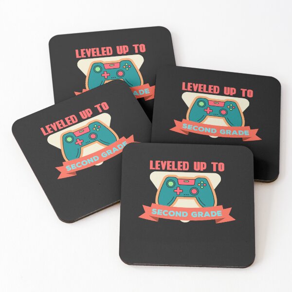 Item preview, Leveled up to Second grade - Back to School designed and sold by Rainbow Designs.