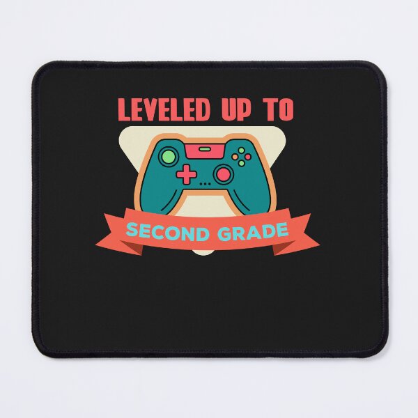 Item preview, Leveled up to Second grade - Back to School designed and sold by Rainbow Designs.