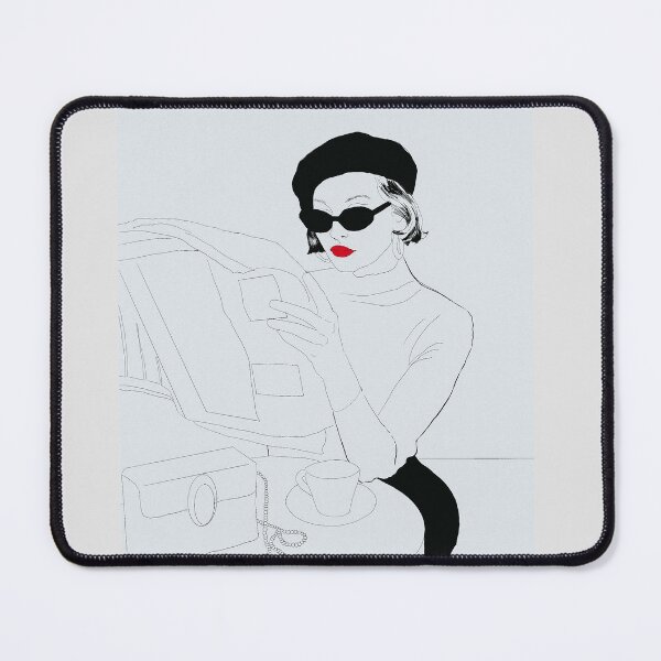Item preview, Minimalist Parisian Woman III designed and sold by apopofbeauty.