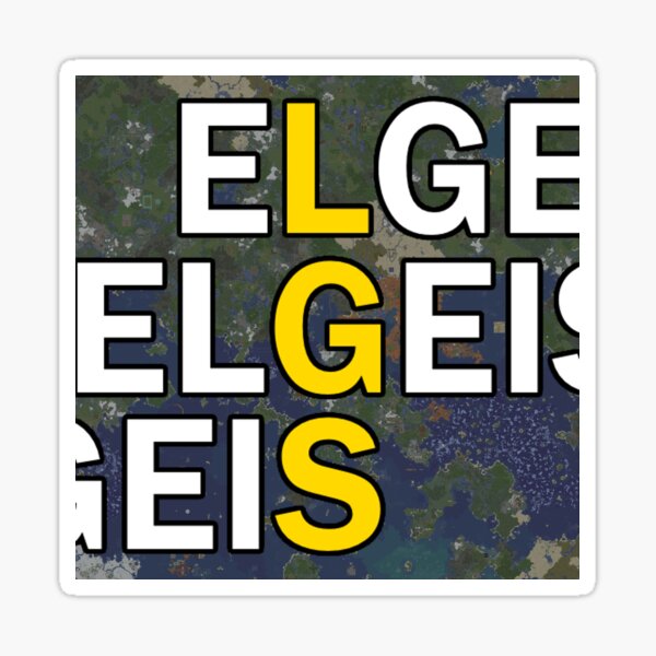 Elgeis Logo Sticker