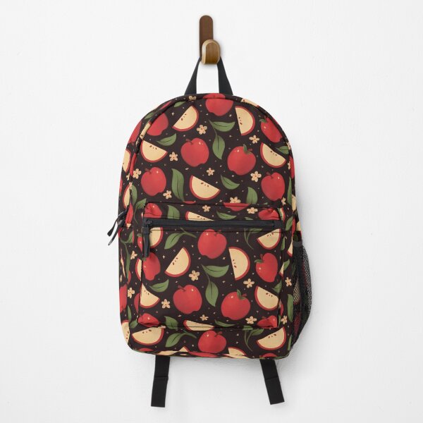 Item preview, Apple Pattern – Black designed and sold by Kaela Soltoff.