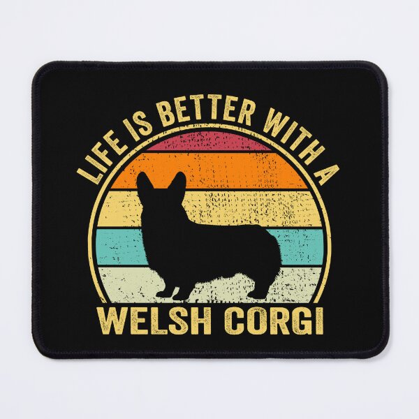 Item preview, Life is Better with a Welsh corgi Shirt, Cool Welsh corgi Dad Mom Dog Father, Welsh corgi owner Christmas birthday gift designed and sold by xlnv.