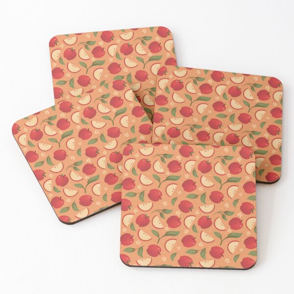 Item preview, Apple Pattern – Orange designed and sold by Kaela Soltoff.