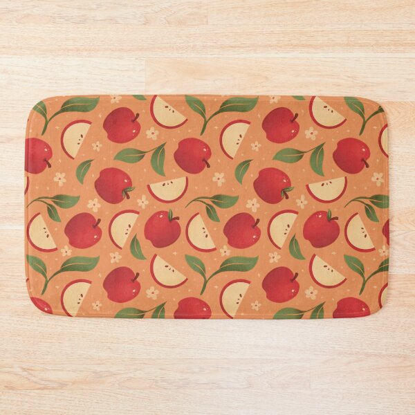 Item preview, Apple Pattern – Orange designed and sold by Kaela Soltoff.