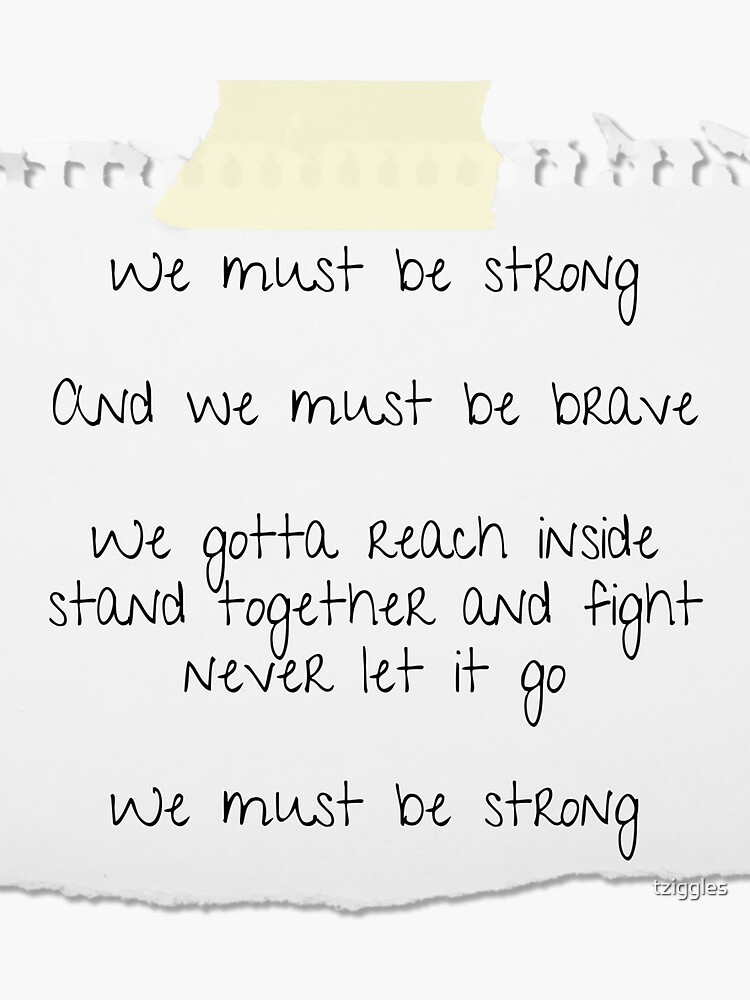 "Shera inspired opening theme song lyrics warriors " Sticker for