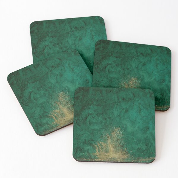 Item preview, emerald green gold rustic texture designed and sold by nyhhhh.