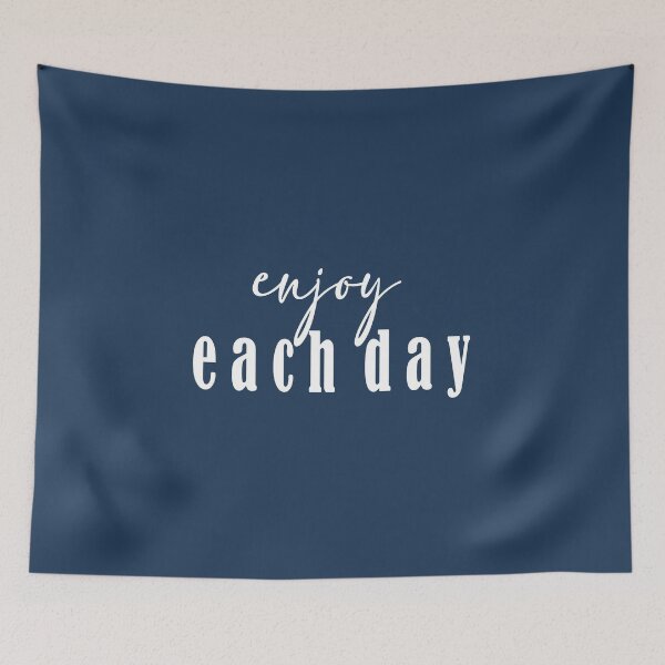 Item preview, Enjoy Each Day, motivational quote designed and sold by Aryam Quotes.