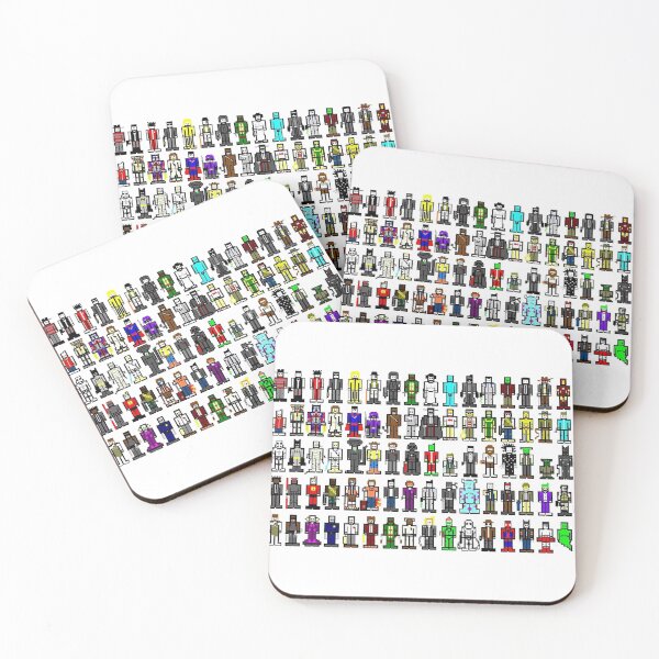 Item preview, MS Paint Pixel People- At the Movies designed and sold by inesbotdesigns.
