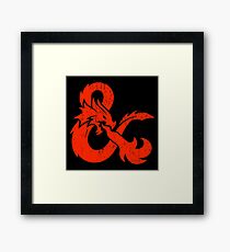 Dungeons&Dragons Framed Print