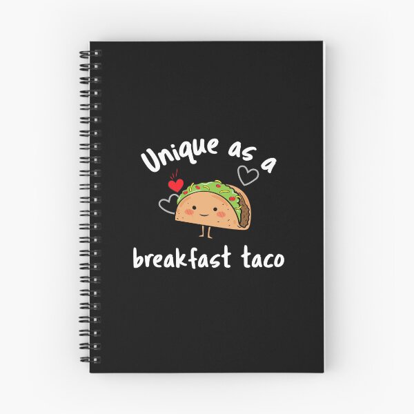 Item preview, Unique as a breakfast taco-taco lovers-red heart designed and sold by PacePoint.