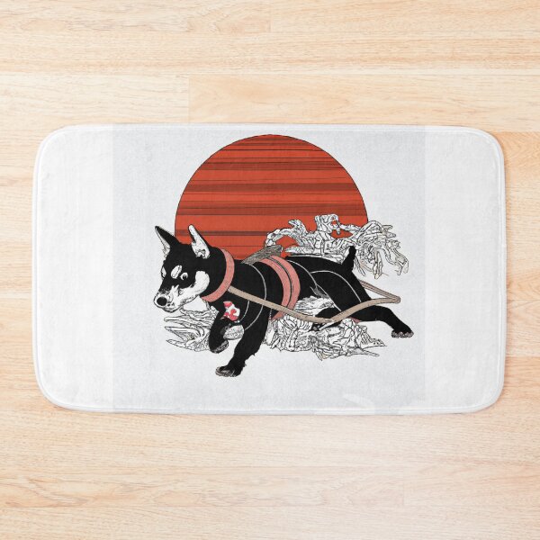 Item preview, ninja dog hokusai style  designed and sold by kombos.