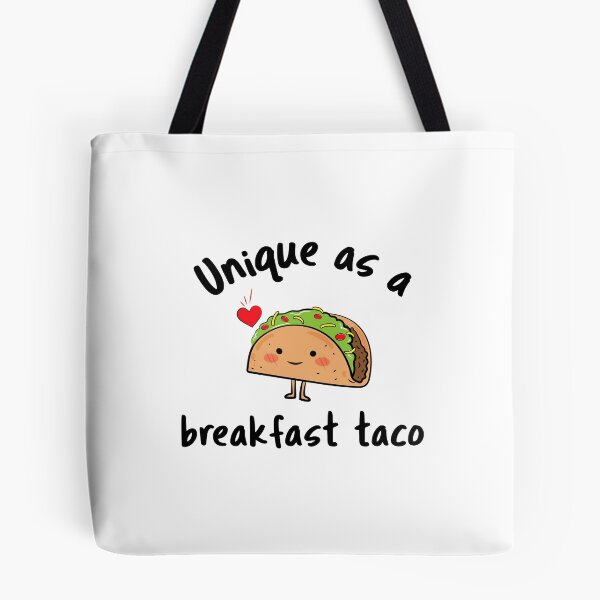 Item preview,  Unique as a breakfast taco-taco lovers-red heart designed and sold by PacePoint.