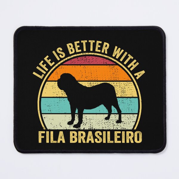 Artikelvorschau, Mit einem Fila Brasileiro-Shirt ist das Leben besser, ein cooler Fila Brasileiro-Vater, eine Mutter, ein Hund, ein Fila Brasileiro-Besitzer, ein Weihnachtsgeschenk zum Geburtstag entworfen und verkauft von xlnv.