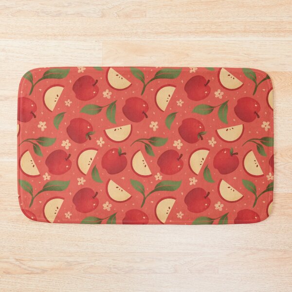 Item preview, Apple Pattern – Red designed and sold by Kaela Soltoff.