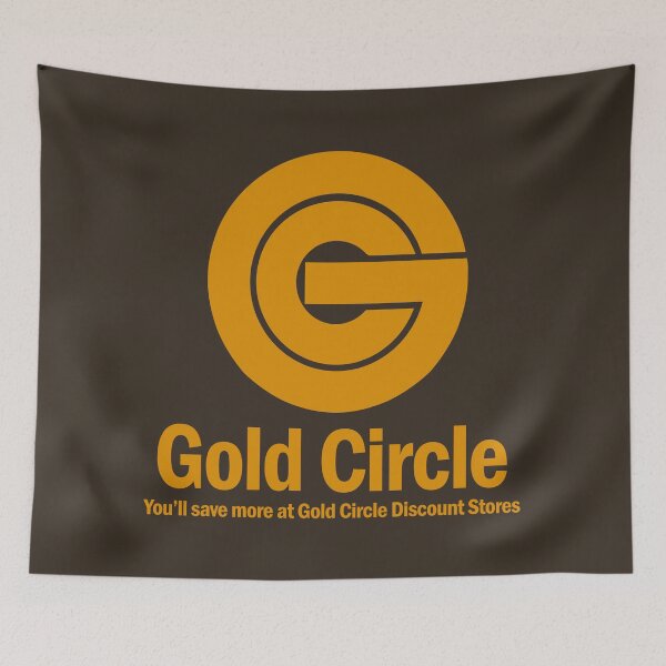 Item preview, Gold Circle Stores designed and sold by TeeArcade84.