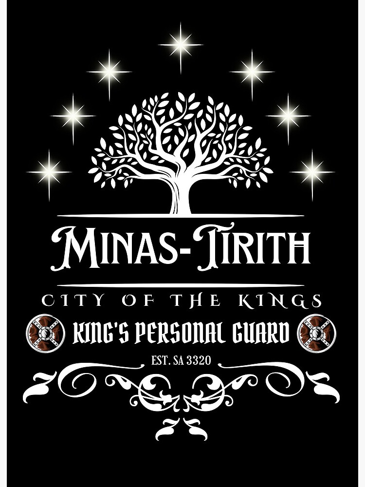 Minas Tirith  Art Board Print for Sale by geniaxudietelka
