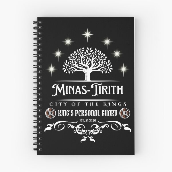 Item preview, Minas Tirith white city of the kings T-Shirt design designed and sold by Strale25kv.