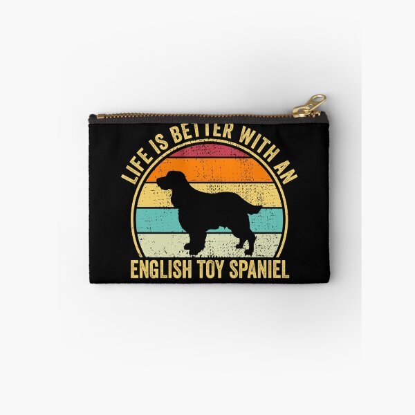Artikelvorschau, Das Leben ist besser mit einem englischen Toy Spaniel-Shirt, coolem englischen Toy Spaniel-Vater, Mutter, Hundevater, englischem Toy Spaniel-Besitzer, Weihnachtsgeburtstagsgeschenk entworfen und verkauft von xlnv.