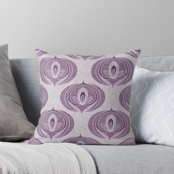 Item preview,  Magic purple Flowers 70s style designed and sold by Claudia S. Design.