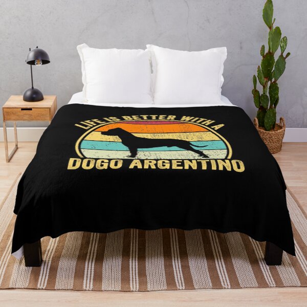 Item preview, Life is Better with a Dogo argentino Shirt, Cool Dogo argentino Dad Mom Dog Father, Dogo argentino owner Christmas birthday gift designed and sold by xlnv.