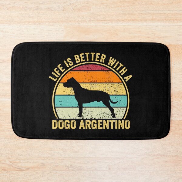 Item preview, Life is Better with a Dogo argentino Shirt, Cool Dogo argentino Dad Mom Dog Father, Dogo argentino owner Christmas birthday gift designed and sold by xlnv.