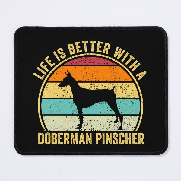 Item preview, Life is Better with a Doberman pinscher Shirt, Cool Doberman pinscher Dad Mom Dog Father, Doberman pinscher owner Christmas birthday gift designed and sold by xlnv.