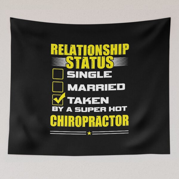 Item preview, Funny His and Her Gift Idea Chiropractor Relationship Status designed and sold by haselshirt.