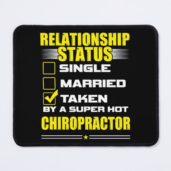Item preview, Funny His and Her Gift Idea Chiropractor Relationship Status designed and sold by haselshirt.