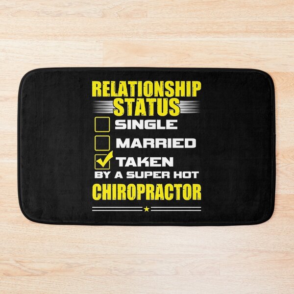 Item preview, Funny His and Her Gift Idea Chiropractor Relationship Status designed and sold by haselshirt.